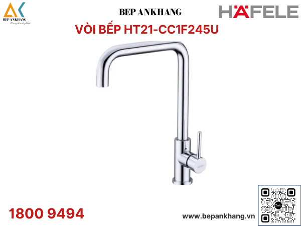 Vòi bếp Hafele HT21-CH1F220U - 577.55.250